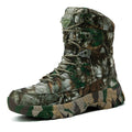 Outdoor camouflage boots high top outdoor hiking boots for men hiking training boots for men