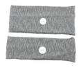 Button Mask Holder Sports Headband \ 2Pcs Mask Support Sweat Headband Ear \ Protection Button Headband \ Quick-Dry Sports Mask Headband \ Comfort Fit Mask Holder Headband \ ActiveWear Mask Support Headband \ 2Pcs Sports Sweatband Mask Holder