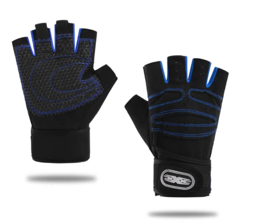 Workout Gloves \ Gym Gloves \ Weightlifting Gloves \ Fitness Gloves \ Training Gloves \ Wrist Support Gloves \ alf Finger Gym Gloves